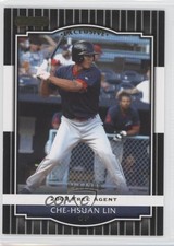 2008 Razor Signature Series Black 51/200 Che-Hsuan Lin #40 0a1