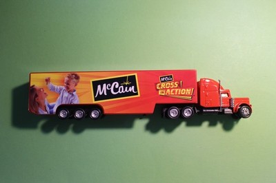 Werbetruckmodell Mc Cain US Truck Sattelzug