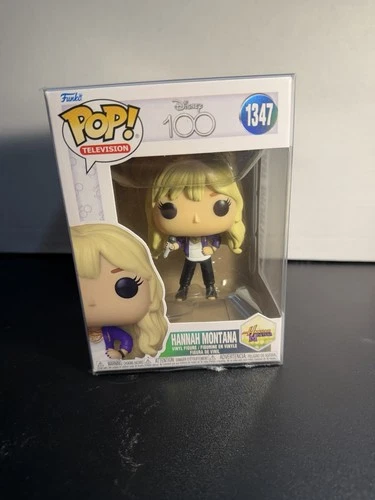 Funko POP! Television:  HANNAH MONTANA #1347 (Disney 100) w/Protector