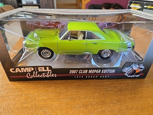 1970 Dodge Dart Campbell Collectibles Hwy 61 - 2007 Club Mopar Edition - 1:18
