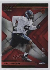 2019 Panini XR Rookies Red 37/249 LJ Collier #193 0q3