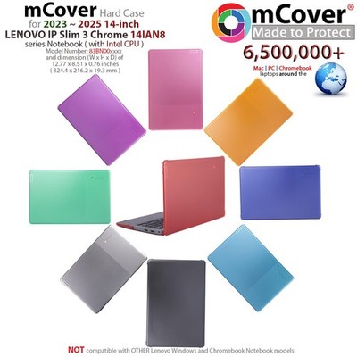 NEW mCover  for 2023-2025 14'' Lenovo IP Slim 3 Chrome 14IAN8 Chromebook Laptop