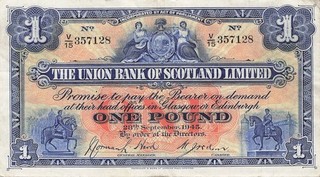 Scotland 1 Pound 1945