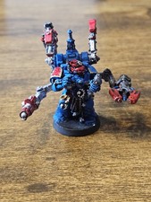 Warhammer 40k Space Marine Techmarine With Servitors Metal 4th Edition Painted