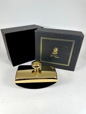 Briefbeschwerer Lunchbox El Casco vergoldet