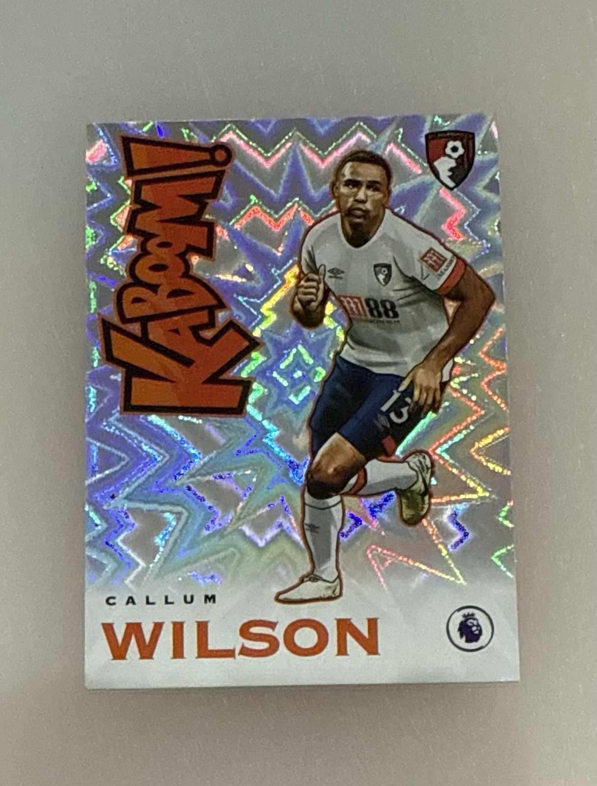2019-20 Panini Prizm Premier League Callum Wilson #1 Kaboom Case Hit SSP