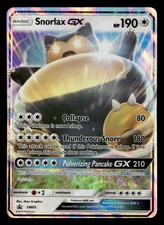 Snorlax GX SM05 Holo SM Promos LP Pokémon TCG on eBay