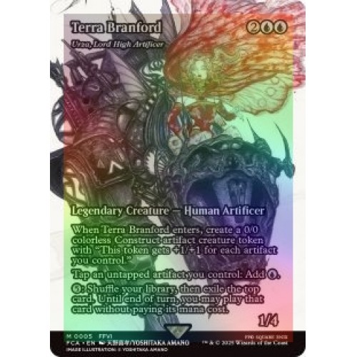 Foil Terra Branford (urza, Lord High Artificer) (showcase