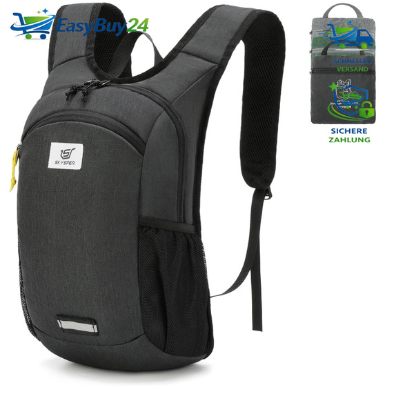 Faltbarer Rucksack 10L Ultraleicht Tagesrucksack FüR Wandern Reisen Daypack-image