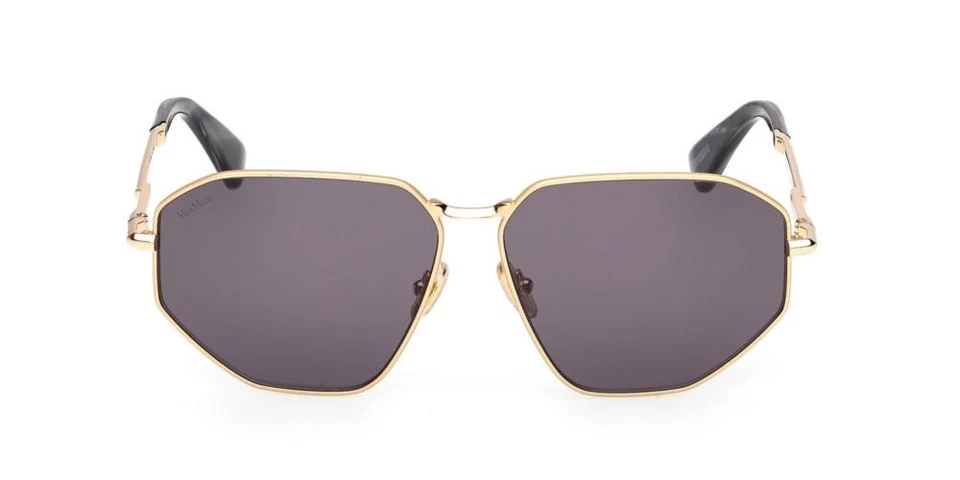 Gafas de sol unisex Max Mara MILLER 4 MM0143 ORO CLARO/GRIS 59/12/135 Foto 2 de 3