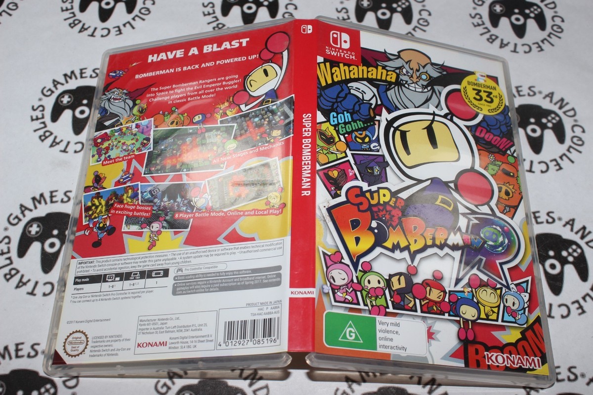 Nintendo Switch | Super Bomberman R (1) - OzShop | eBay Australia