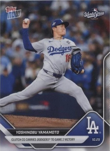 2025 Topps Flagship Collection #78 Yoshinobu Yamamoto Costco