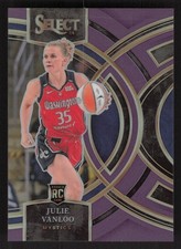 2024 Panini Select WNBA #160 Julie Vanloo Prizms Purple #/149