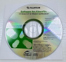 Fujifilm FinePix CX 5.2f Software Disc Windows  Mac Version CD-ROM Image Tools