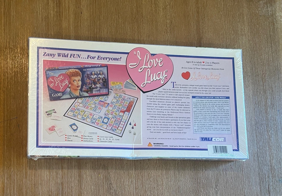 NEW SEALED I Love Lucy Limited Edition 50th Anniversary Board Game 80s/90s  NIP - Image 3 of 4
