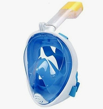 Adult 180 Full Face Diving Snorkel Mask with Camera Mount Mask Free Breathing