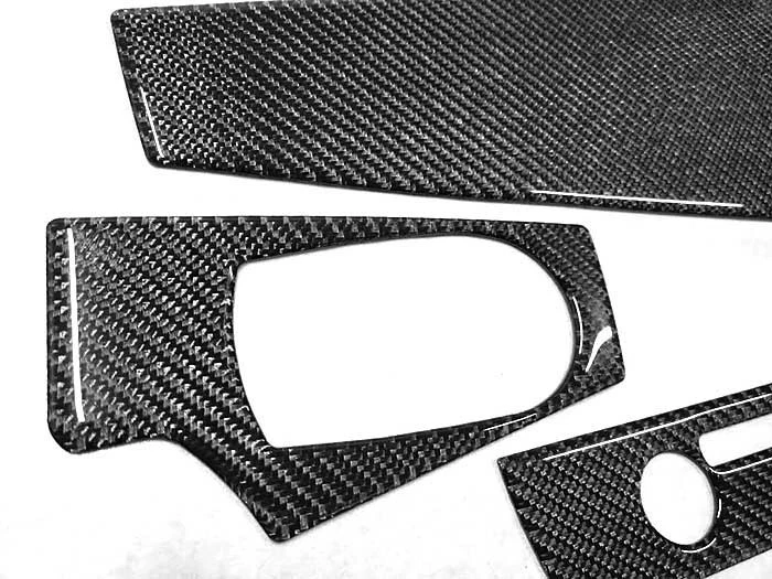 Kit de moldura de tablero de fibra de carbono real para BMW Z4 2003-2008 tablero de instrumentos superpuesto interior Foto 4 de 4