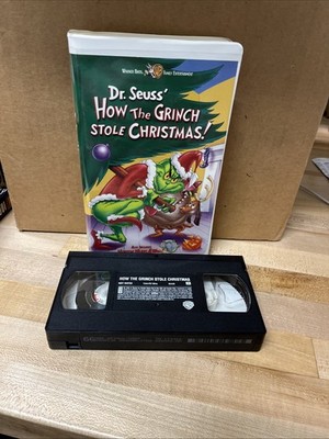 How the Grinch Stole Christmas (VHS, 2000, Clam Shell) Box 151