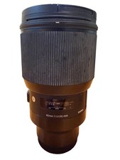 Sigma 85mm 1:1.4 DG 86 E-Mount Lens With Case And Hood