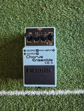 Boss CE-5 STEREO/MONO CHORUS PEDAL. 