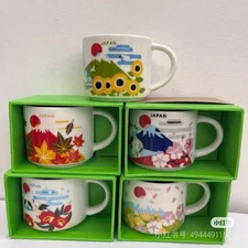 Starbucks "You Are Here" 59ml/2 OZ Global City Series Collection Coffee Mugs Cup