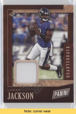 2019 Panini Black Friday Relics 47/50 Lamar Jackson #LJ READ 09r5