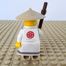 LEGO Ninjago Movie: Sensei Wu, STAFF, njo0354, 70612, MECH DRAGON, 2017