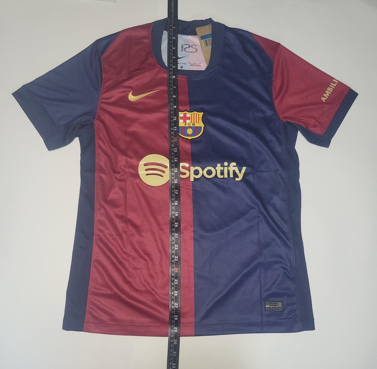 LAMINE YAMAL 19 (T- Shirt 2024-2025) (LA LIGA) MENS, Size