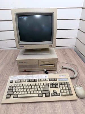 Vintage HeadStart LX 8088/86 PC Set mit Monitor - Selten
