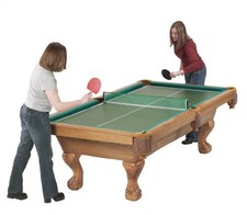 VIPER BY GLD PRODUCTS 3-IN-1 PORTABLE TABLE TENNIS TOP- GREEN, ONE SIZE