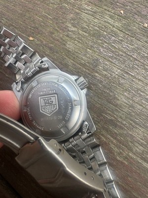 Vintage TAG HEUER Women's Watch Professional 200m WD1410-G-20 28mm