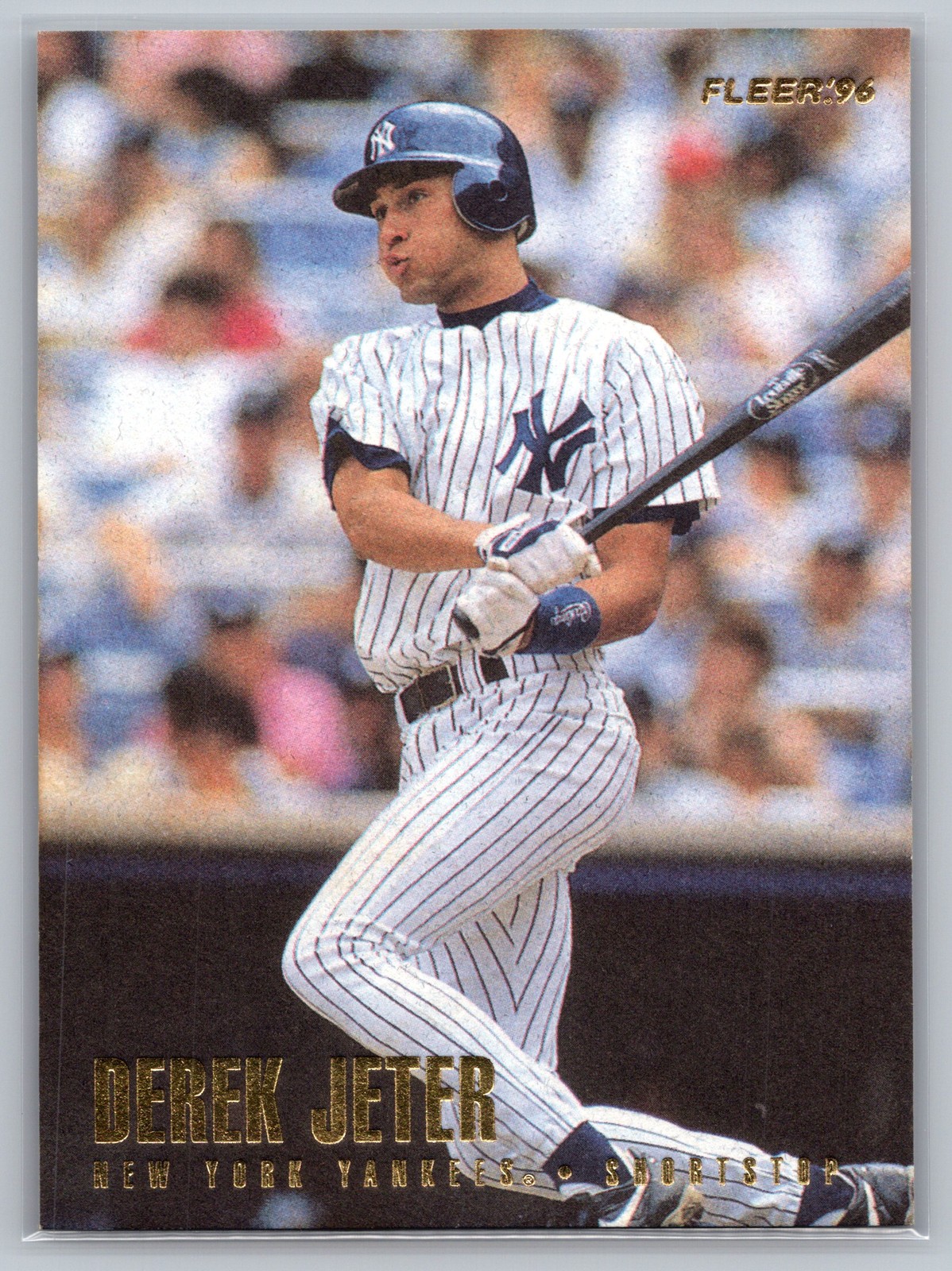 1996 Fleer #184 Derek Jeter