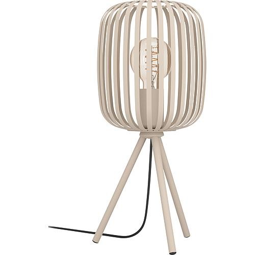 Tischleuchte Romazzina Sandfarben Metall Tischlampe E27 Sand Eglo 900521-image
