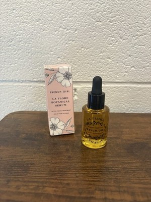 French Girl La Flore Botanical Serum Organic Active Facial Treatment 1oz/30ml