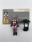 GI Joe Cobra AVAC Firebat Pilot Figure complete & File Card Vintage 1986