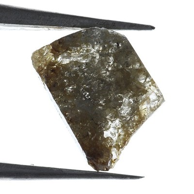 Slice  9.18X6.46X2.09MM 1.25 Ct Natural Rough Loose Translucent Diamond Lot
