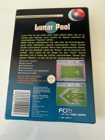 Nintendo NES - Lunar Pool - OVP CIB