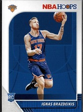 2019-20 Hoops #235 Ignas Brazdeikis