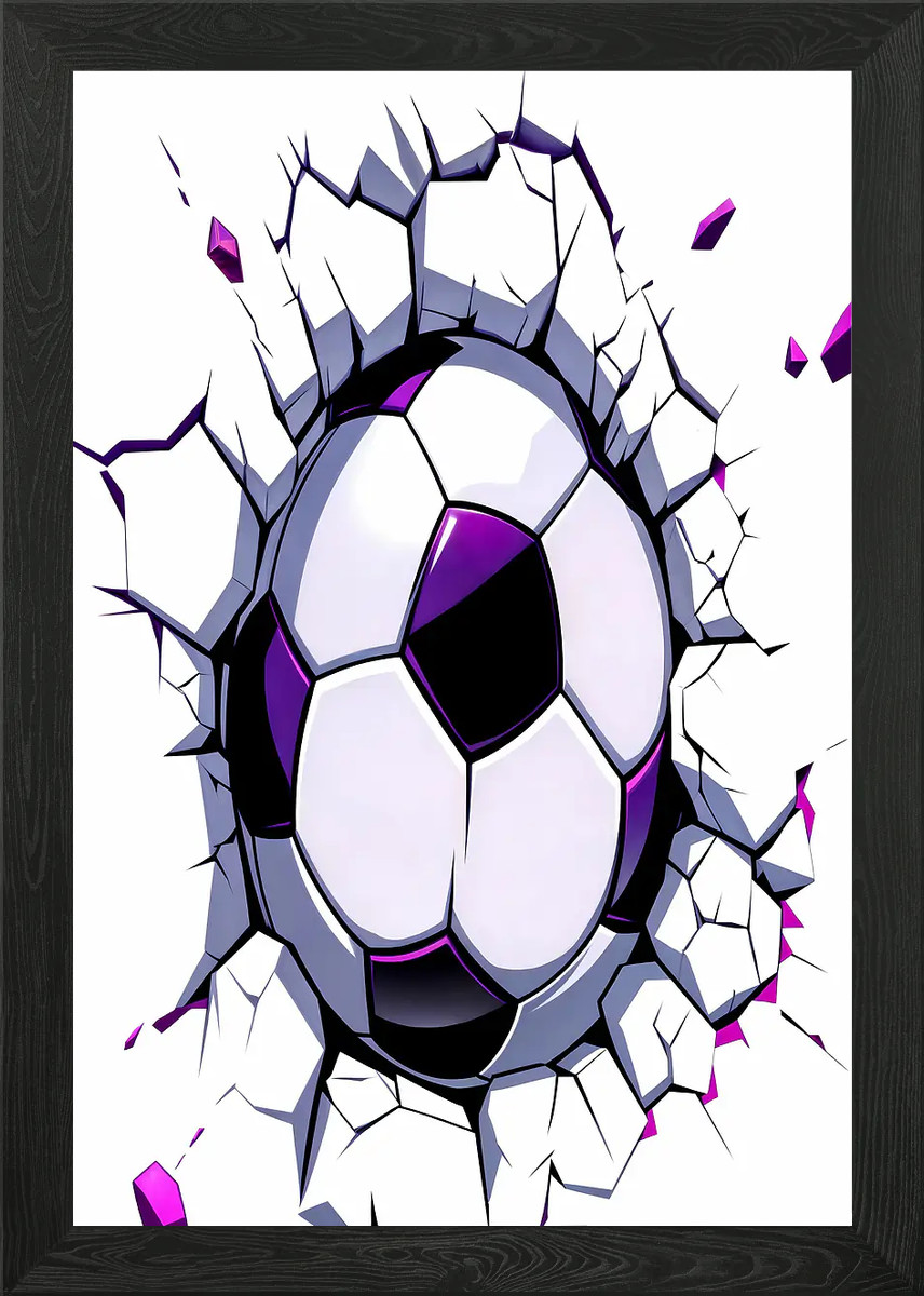 Póster arte de pared enmarcado efecto bola en pared lienzo impresión cuadro