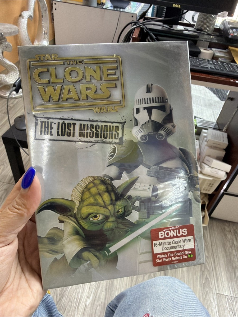 Star Wars: The Clone Wars: The Lost Missions DVD w/Bonus 16-Minute