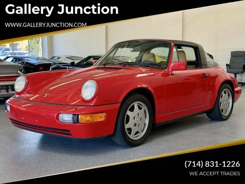 1991 Porsche 911 Carrera 2 2dr Targa Coupe