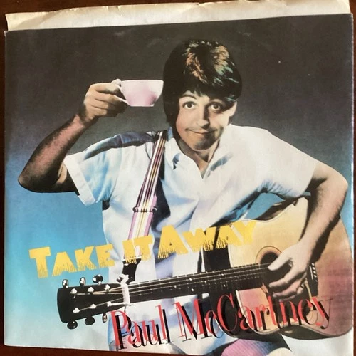 Paul McCartney: Take It Away, 1982 Columbia Records 18-03018 -Pop Rock 7" 45