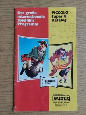 PICCOLO FILM SUPER 8 KATALOG -+++ - Bild 1 von 4