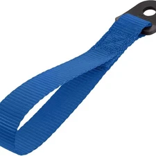 Fabric Door Handle Pull, Boot Trunk Strap, Grab Handle, Fixed Length,1400KG Blue