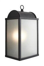 Outdoor Light Black Charlotte Wall Zink ZN-38603-BLK
