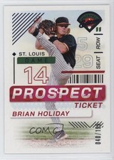 2024 Panini Prospect Edition Blue 40/199 Brian Holiday #191 04mf
