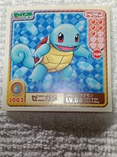 Squirtle Pokemon Mini Sticker Seal Ensky 2006 Japanese Nintendo E4531