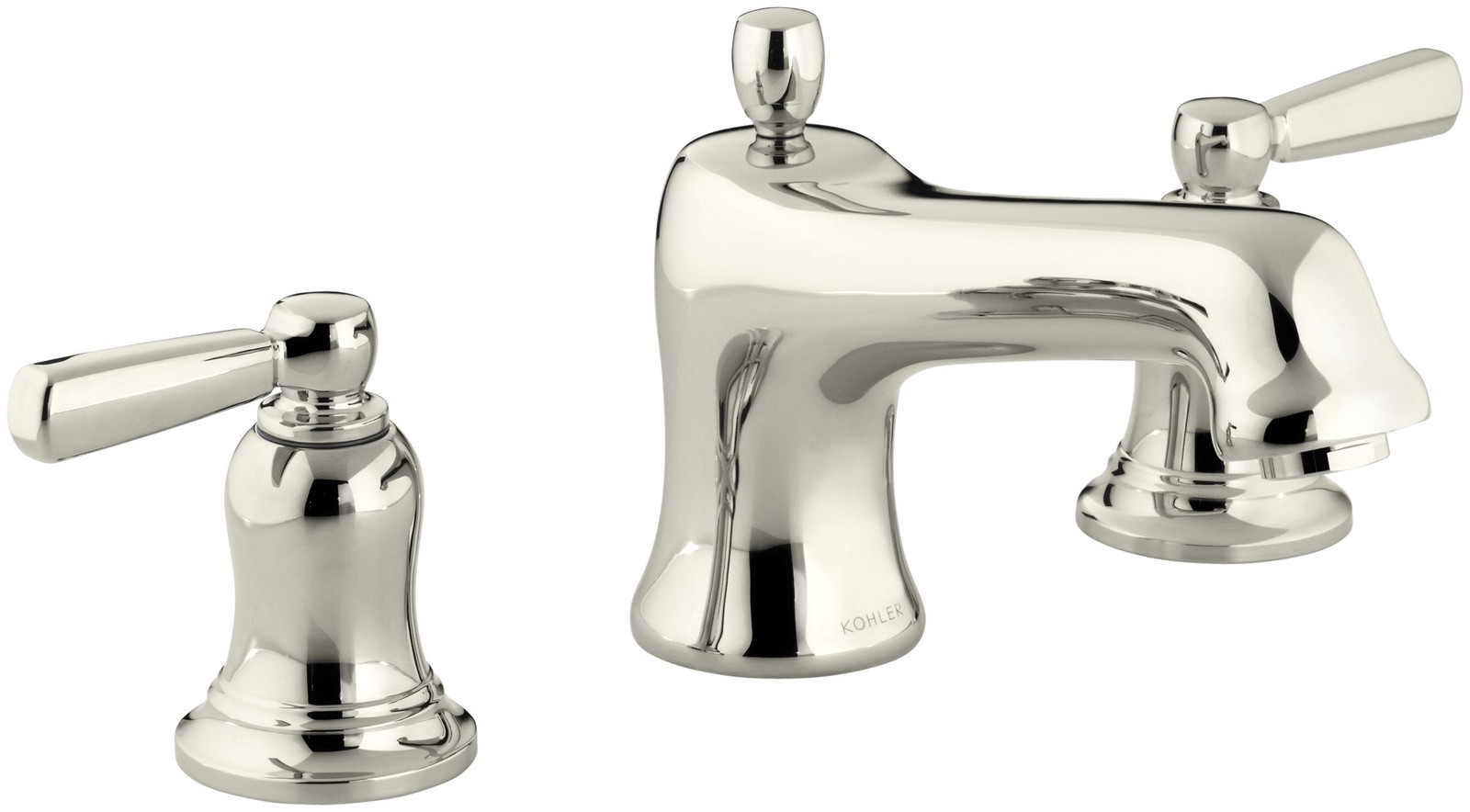 Kohler K-T10585-4-SN 2 Handle Metal Lever 3-Hole Tub Bath Fa