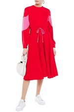 VALENTINO Silk Dress Red IT 40 US 4 NWT PB3VACN53PL