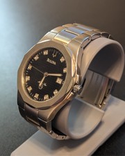 Men s Bulova Marine Star with Diamond Markers...